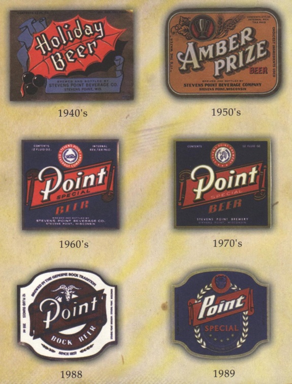 Stevens Point Brewery labels 002